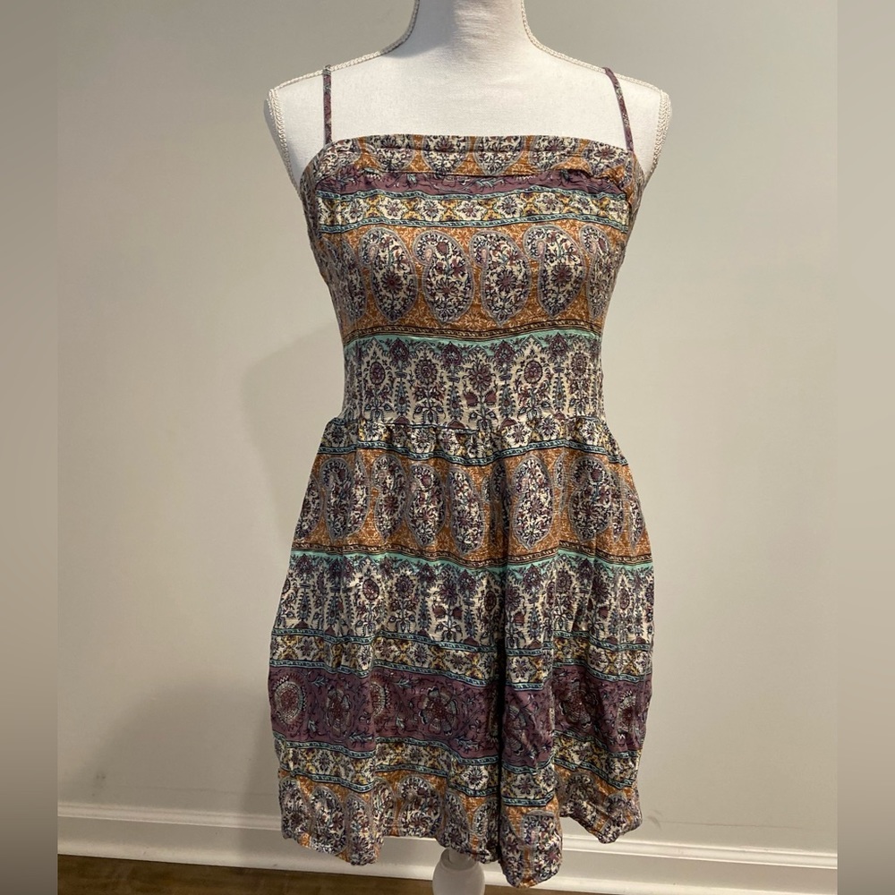 Spaghetti strap short romper